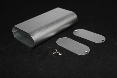 MWRF SOURCE Silver Aluminum Project Box Enclosure Case 70x24x110mm 2.76x0.94x4.33"