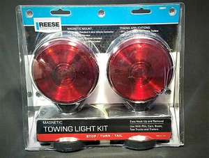 Reese Towing Lights Kit Magnetic Red - Picture 1 of 7