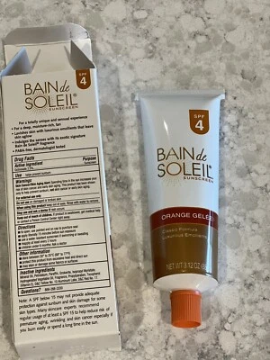 Bain De Soleil 77093 Orange Gelee SPF 4 Sunscreen 3.12 oz New Unopened NIB - Image 1 of 4