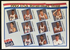 1991 NBA Hoops McDonald's '92 USA Basketball Team #62
