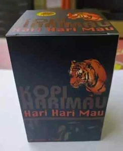 Harimau Tiger Kopi Box 25g x 10 Beutel Kostenloser Versand Weltweit - Bild 1 von 6