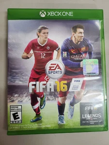 FIFA 16 - Microsoft Xbox One (2015) Cubierta Camisa Roja Completa Probada - Imagen 1 de 2