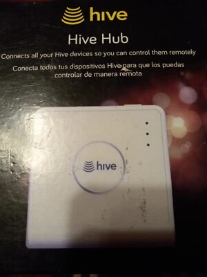 Hive Smart Home Hub, Used to Connect Hive Products, White, Compatible with Alexa - Image 1 of 4