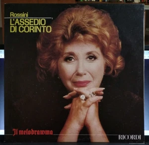 ROSSINI L'ASSEDIO DI CORINTO DIAZ THEYARD T. SCHIPPERS LP 33 EDITORIA RICORDI - Picture 1 of 9
