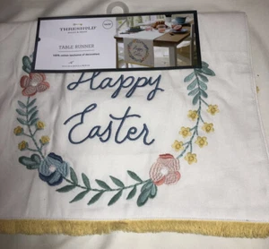 Threshold Table Runner Happy Easter Spring 14” X 72” NEW - Picture 1 of 5