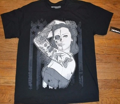 Camiseta Genuina Tony Hawk Calavera de Azúcar Adulto Gráfico ESTRELLAS Precio de venta sugerido por el fabricante $22.00 Foto 1 de 2