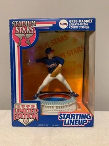   Starting Lineup 1995 STADIUM STARS Greg Maddux - Sealed NEW IN BOX - Picture 1 of 6