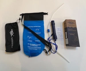 NIB Membrane Solutions 6L Bag Gravity Water Filter Hiking Camping Outdoors - Picture 1 of 5