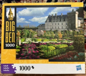 BIG BEN HASBRO 1000 JIGSAW PUZZLE VILLADRY CASTLE FRANCE - Picture 1 of 1