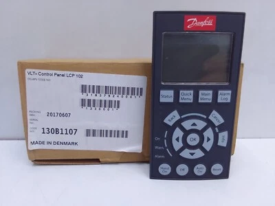 Danfoss Control Panel LCP 102 Ordering No. 130B1107 - Image 1 of 4