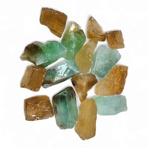 Calcite Honey and Emerald Natural Crystal Pieces Mexico 162.7 grams - Picture 1 of 1