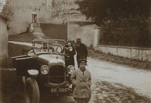 France old bangers Citroen Type B12 Automobile Old snapshot Photo 1930 - Picture 1 of 3