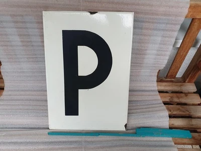 Emailschild Deutsche Bundesbahn Sammler Bastler Bastelschrott Modellbahn Märklin - Bild 1 von 4