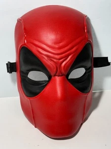 2018 Marvel Deadpool 2 full face hard hard plastic adult mask with elastic strap - Picture 1 of 6