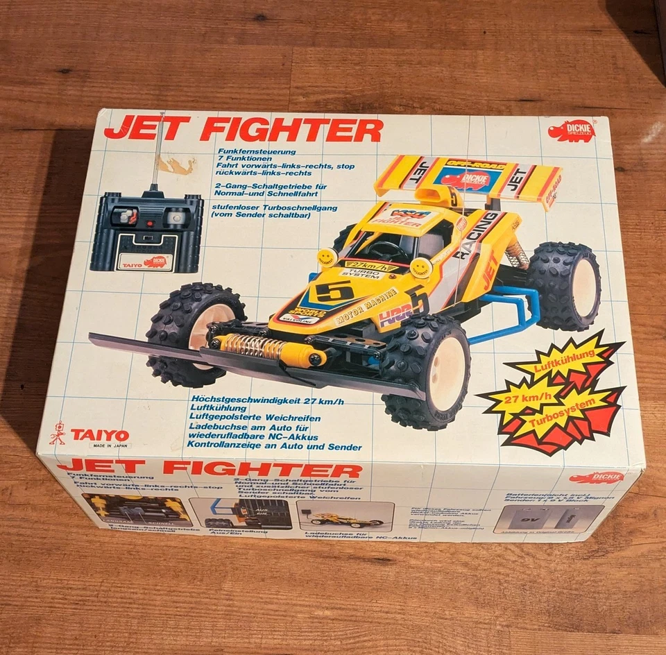 Dickie / Taiyo - Jet Fighter (Vintage RC Buggy) - Bild 1 von 4