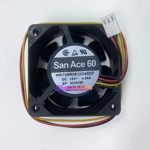 1 Stk. Neu 109R0612G4D07 Lüfter 6025 DC12V 0,24A 6CM 3Pin - Bild 1 von 1