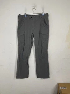 Pantalone Uomo 5.11 Tattico 36x34 Grigio Traverse Cargo Idrorepellente Abbigliamento da Lavoro - Foto 1 di 8
