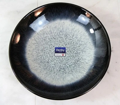 DENBY HALO 12" TAZÓN GRANDE PARA SERVIR -- NUEVO CON PEGATINA Foto 1 de 4