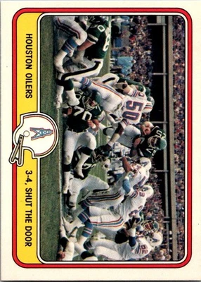 1981 Fleer Team Action #22 3-4, Shut the Door Defense - Image 1 of 2