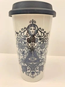 Disney Haunted Mansion Madame Leota Travel Coffee Mug 14 oz Spirit Halloween - Picture 1 of 18