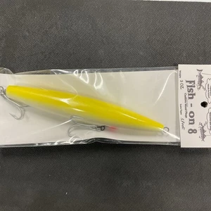 Vintage Fish On 8 “Spook” 3oz  -Surf Lure- Striper Plug  Custom - Picture 1 of 5