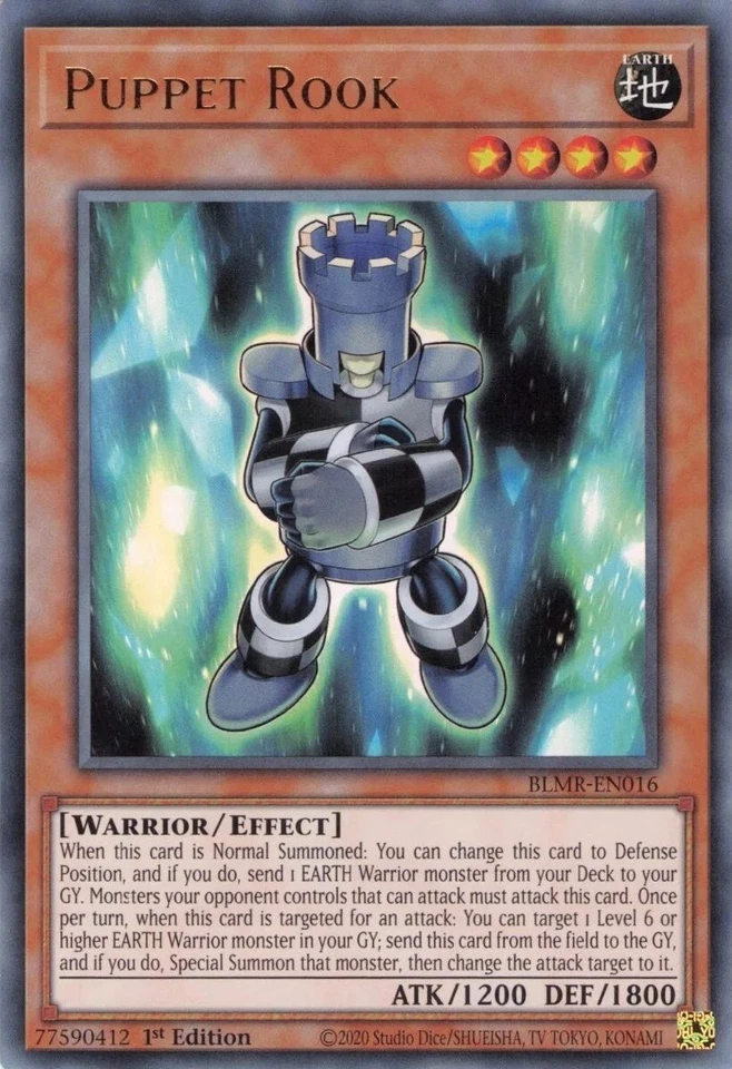 Yugioh - Puppet Rook (Ultra Raro) (1ª Edición) - BLMR-EN016 P Foto 1 de 1