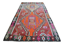 Turkish Rug, Handmade Rug, Caucassian Kilim, Area rug, Vintage Rug, 5 x 11 rug