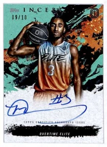 2021-22 Teal/Aqua Matt Bewley #IA-MB Auto 9/10 Overtime Elite - Picture 1 of 2