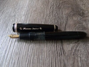 PLUMA ESTILOGRÁFICA HAMANN Student negra coleccionable - Imagen 1 de 1