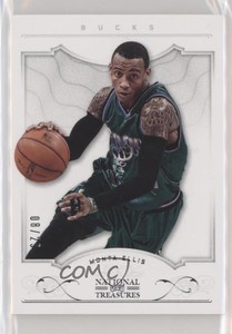 2012-13 Panini National Treasures Silver /25 Monta Ellis #22