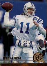 1994 Ultra Football Card #14 Jeff George