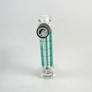 Air Oxygen gas flow meter flowmeter sensor counter caudalimetro indicator 2.5-25 - Picture 1 of 5