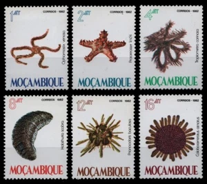 Mozambique 1982 - Mi-Nr. 913-918 ** - MNH - Animales marinos / Vida marina - Imagen 1 de 1