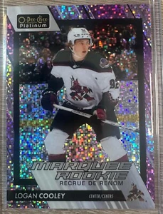 2023-24 OPC PLATINUM LOGAN COOLEY VIOLET PIXELS SP RC PARALLEL #202 #188/299 - Bild 1 von 2