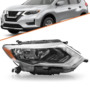 For 2017 2018 2019 Nissan Rogue 4Dr Right Passenger Side Headlight Assembly Lamp - Picture 1 of 7