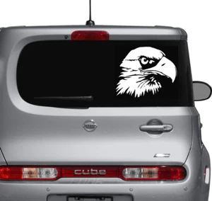 Calcomanía de vinilo águila calva pegatina coche parachoques ventana símbolo de América arte pájaro - Imagen 1 de 7