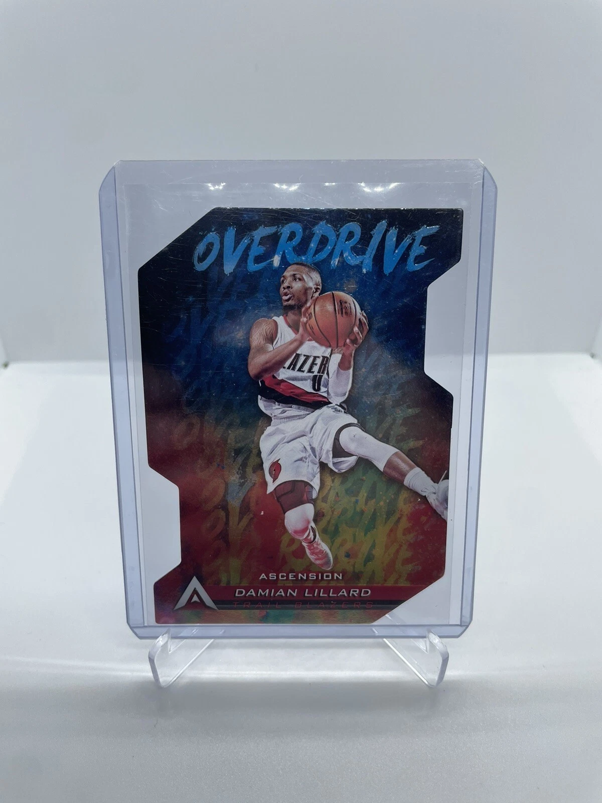 Damian Lillard - 2017-18 Panini Ascension Overdrive Die-Cut #O-DL - Bucks