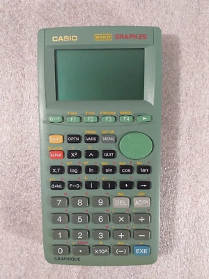 Casio Graph 25 Calculatrice 24ko mémoire - Photo 1/4