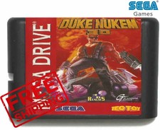 Duke Nukem 3D (1996) Game For Sega Genesis Mega Drive System 16 Bit MD Console