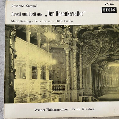 STRAUSS: Rosenkavalier - Reining/Jurinac/Güden -Kleiber (EP Decca VD 548/NM) - Bild 1 von 4