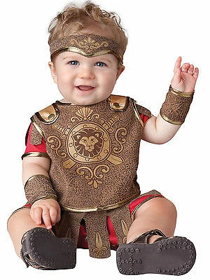 Incharacter Baby Gladiator Warrior Infant Costume Halloween Cute Baby Size 16041 - Image 1 of 1