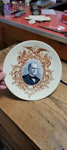 RARE c1900 President William McKinley Decorative Patriotic Plate Wall Charger
