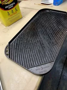 Nordic Ware Non Stick Pro Cast 19 1/2”x 11” Aluminum Grill Griddle Free Shipping - Picture 1 of 4