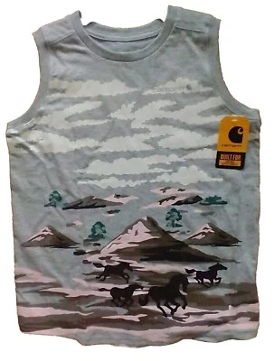 NEW Girls Carhartt Tank Top  Barn Size Medium 10 - Image 1 of 2