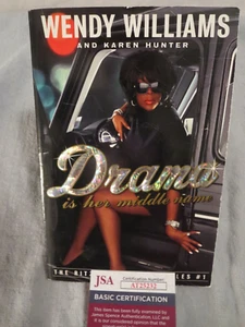 WENDY WILLIAMS SIGNED BOOK JSA COA . VERY RARE TO FIND JSA SIGNED ITEMS BY WENDY - Picture 1 of 4