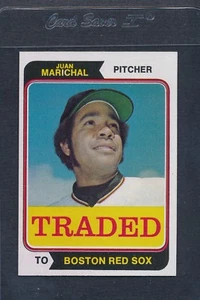 1974 Topps Traded #330T Juan Marichal Red Sox quasi nuovo *1360 - Foto 1 di 1