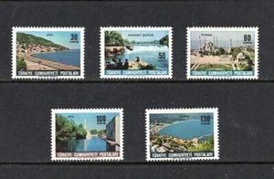 S0197 Turkey 1965 views, waterfalls, Mosque 5v. MNH - Bild 1 von 1