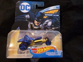 2017 HOT WHEELS DC CHARACTER CARS HW HOTWHEELS BATMAN HOT ROD NEW RELEASE
