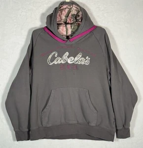 Cabela’s Hoodie - Mujer’s XL - Gris Rosa Camuflaje - DESCUENTO - Imagen 1 de 7