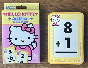 Sanrio Hello Kitty Flash Cards Addition Learning Cards 2014 Complete - Picture 1 of 4